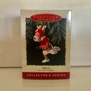 Hallmark Reindeer Champs Blitzen 1993 Ornament